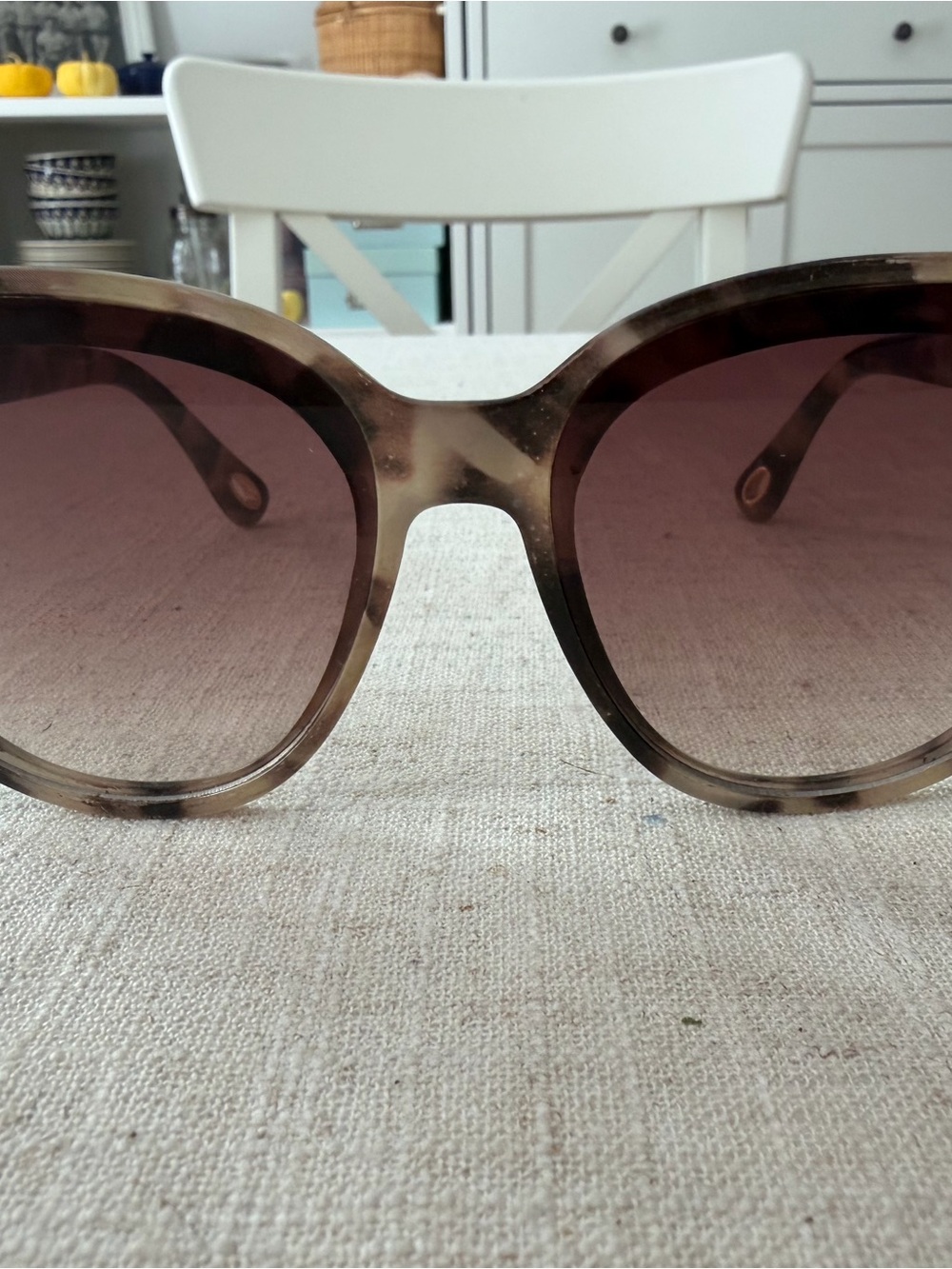 Women's Oversized Tortoiseshell Sunglasses - Gradient Brown Lenses